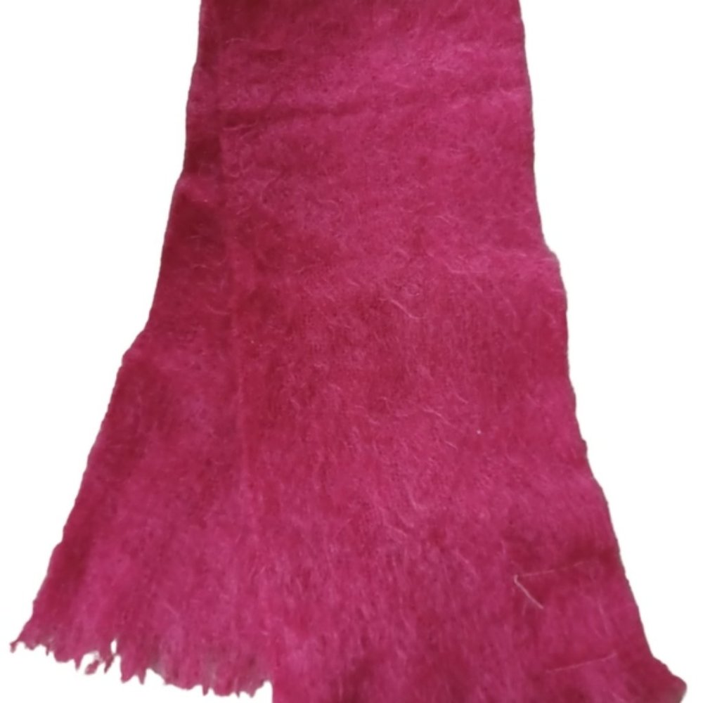 Vintage Simon's mohair scarf‎ made in Scotland